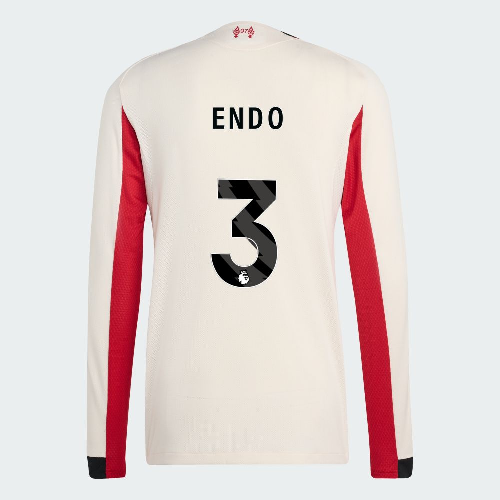 25-26 Liverpool Away ENDO 3 Long Sleeve Jersey (Player Version)