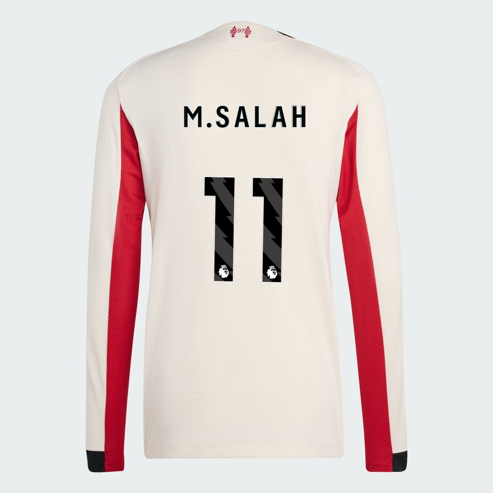 25-26 Liverpool Away M.SALAH 11 Long Sleeve Jersey (Player Version)