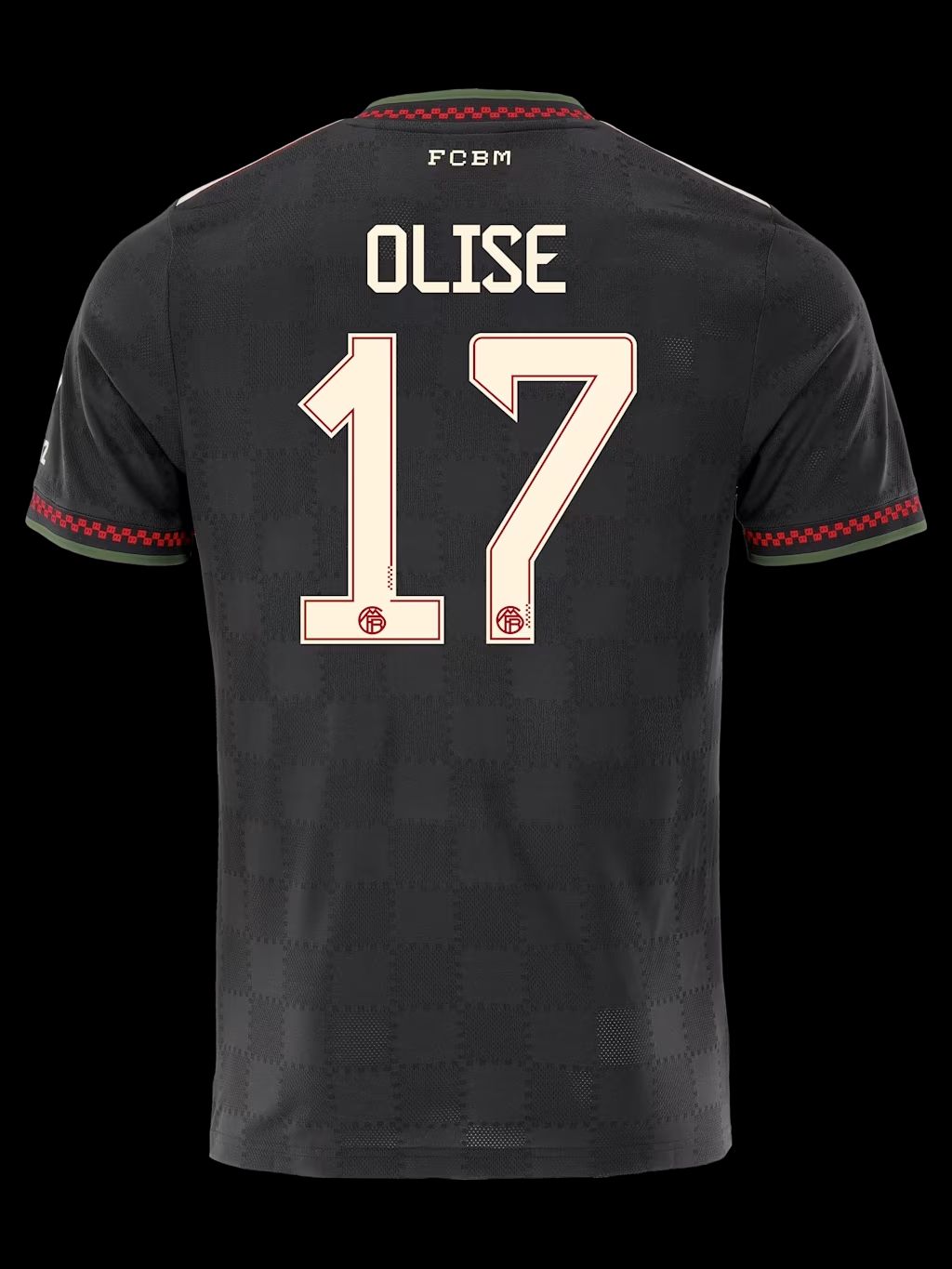 25-26 Bayern Munich FC Third Olise 17 Jersey (Player Version)