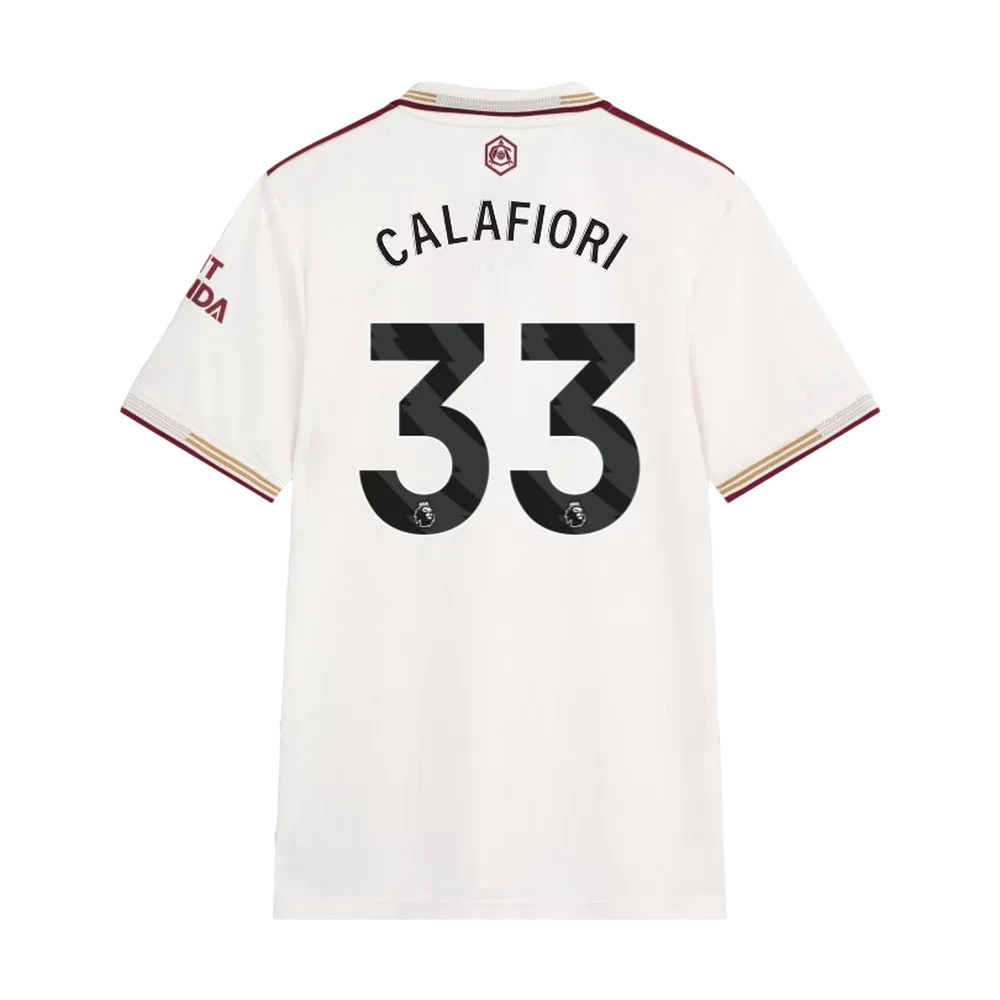 25-26 Arsenal Third CALAFIORI 33 Jersey (Player Version)