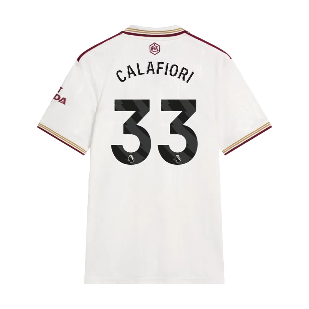25-26 Arsenal Third CALAFIORI 33 Jersey