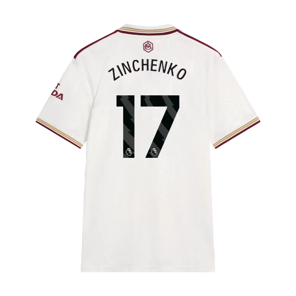 25-26 Arsenal Third ZINCHENKO 17 Jersey