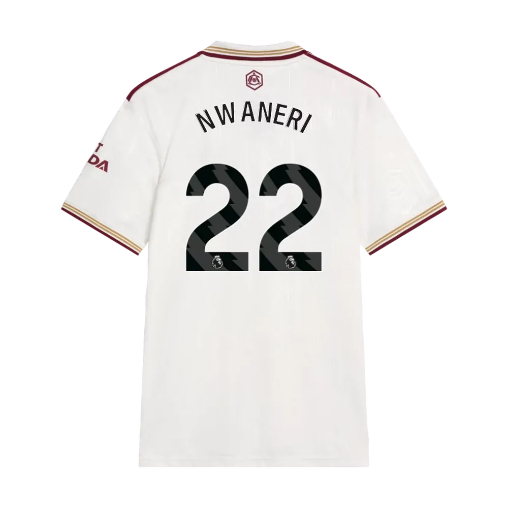 25-26 Arsenal Third NWANERI 22 Jersey