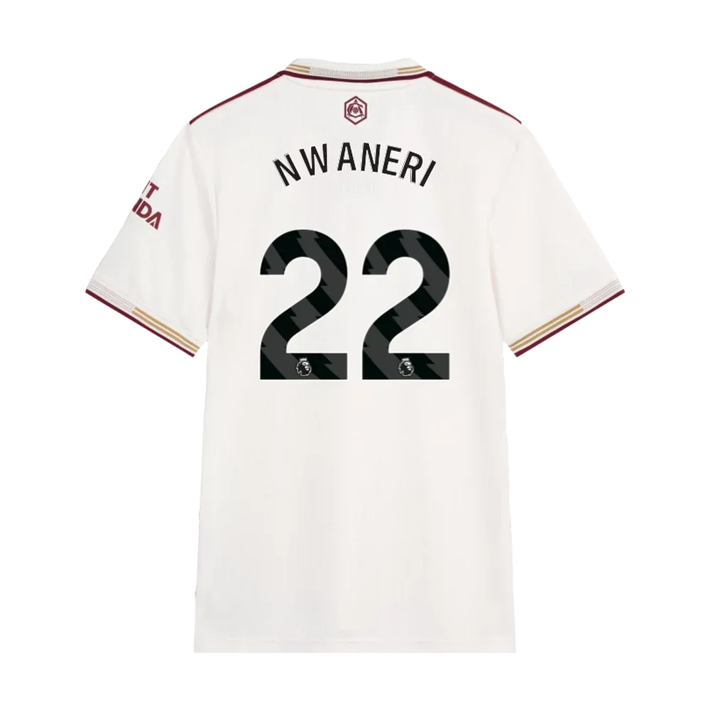 25-26 Arsenal Third NWANERI 22 Jersey (Player Version)