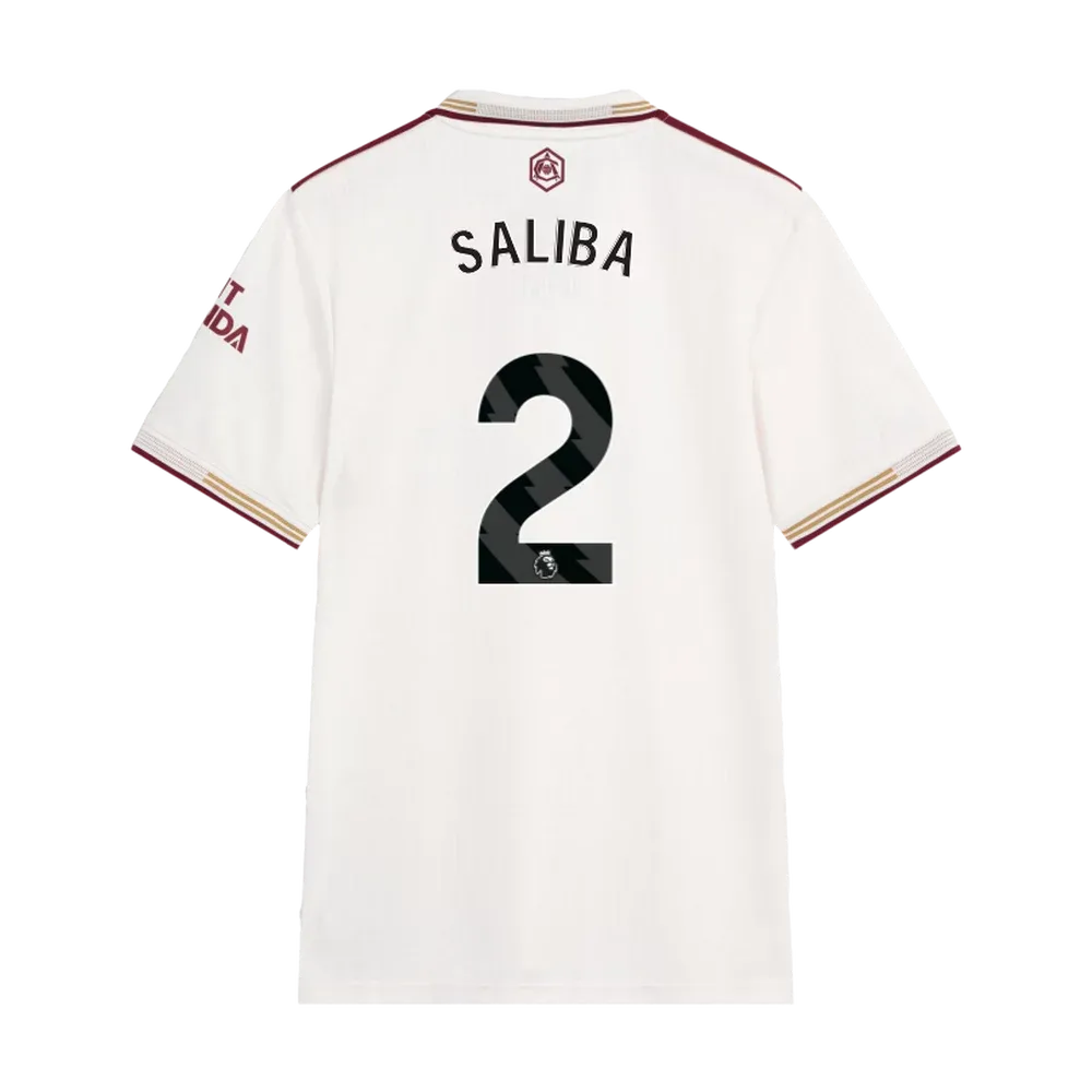 25-26 Arsenal Third SALIBA 2 Jersey (Player Version)
