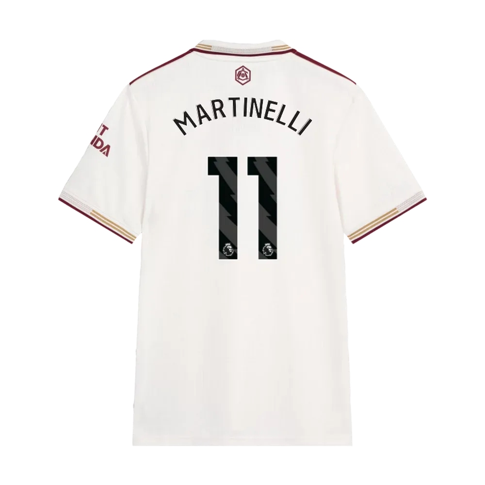 25-26 Arsenal Third MARTINELLI 11 Jersey (Player Version)