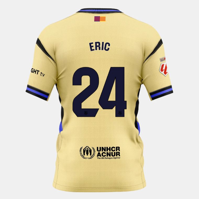 25-26 Barcelona Away ERIC 24 Jersey