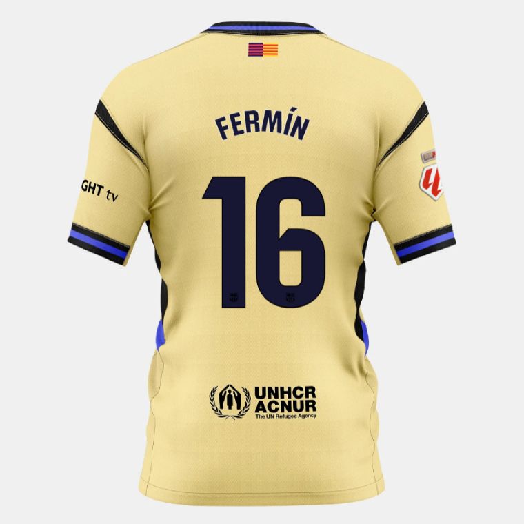 25-26 Barcelona Away FERMÍN 16 Jersey