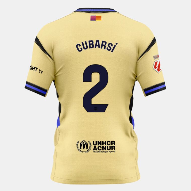 25-26 Barcelona Away CUBARSÍ 2 Jersey
