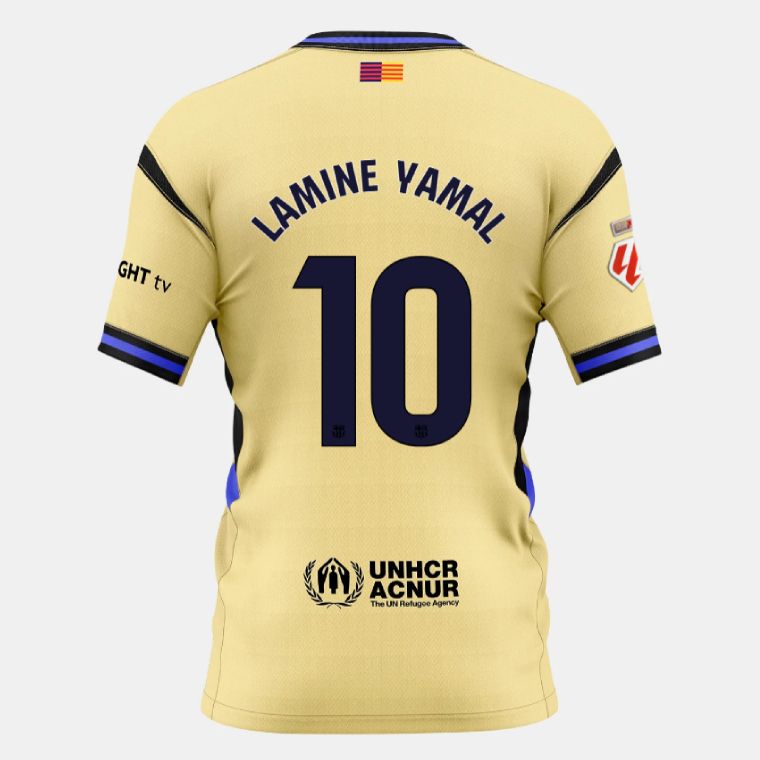 25-26 Barcelona Away LAMINE YAMAL 10 Jersey