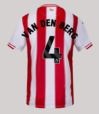 25-26 Brentford Home VAN DEN BERG 4 Jersey
