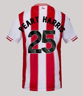 25-26 Brentford Home PEART HARRIS 25 Jersey