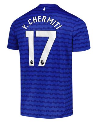 25-26 Everton Home Y. CHERMITI 17 Jersey