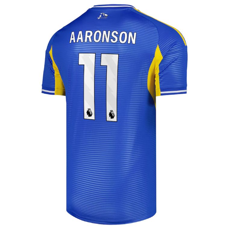 25-26 Leeds United Away AARONSON 11 Jersey