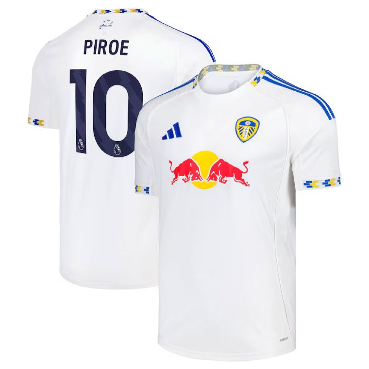 25-26 Leeds United Home PIROE 10 Jersey