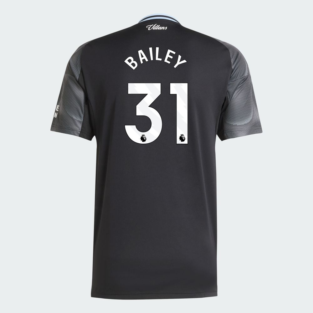 25-26 Aston Villa Away BAILEY 31 Jersey