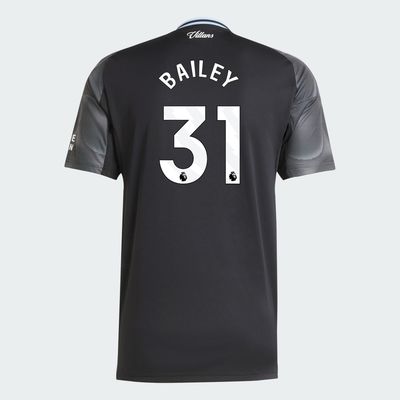 25-26 Aston Villa Away BAILEY 31 Jersey