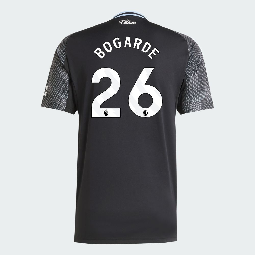 25-26 Aston Villa Away BOGARDE 26 Jersey