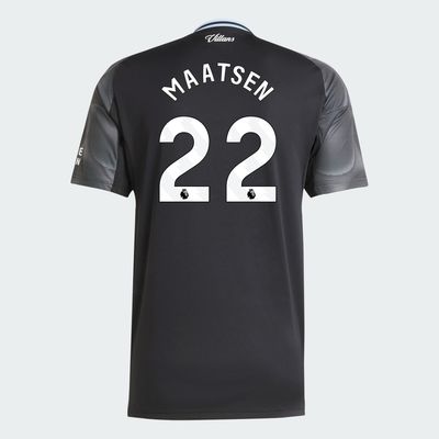 25-26 Aston Villa Away MAATSEN 22 Jersey
