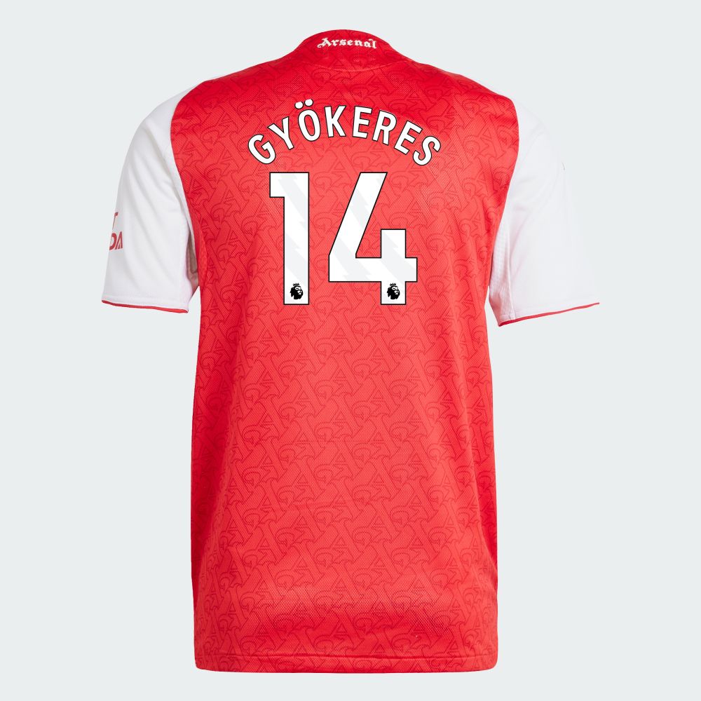 25-26 Arsenal Home GYÖKERES 14 Jersey (Player Version)