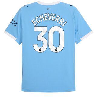 25-26 Manchester City Home ECHEVERRI 30 Jersey
