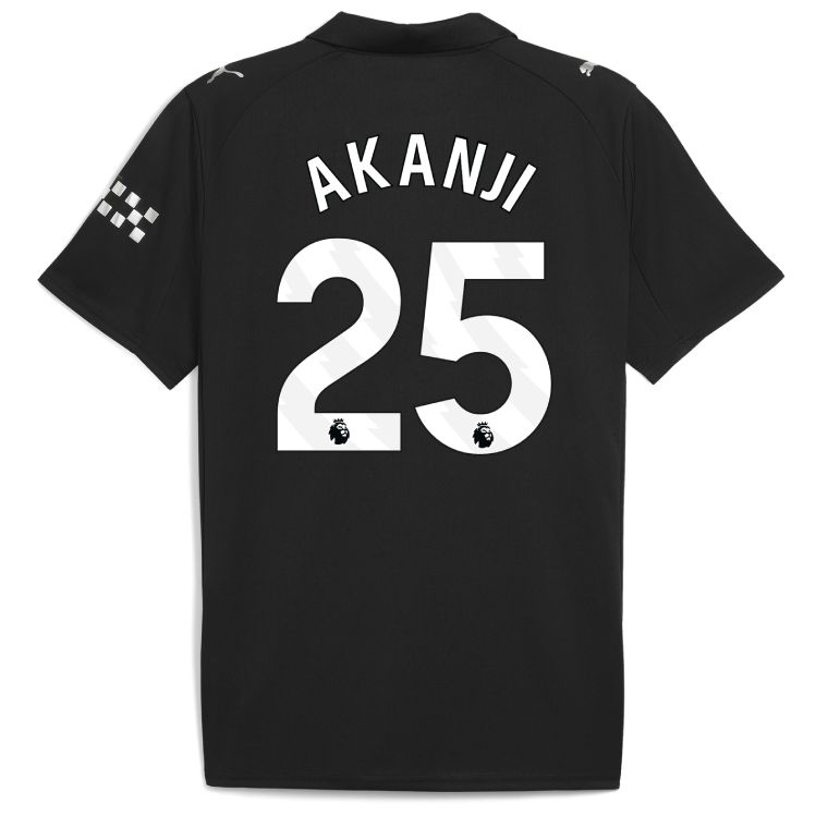 25-26 Manchester City Away AKANJI 25 Jersey