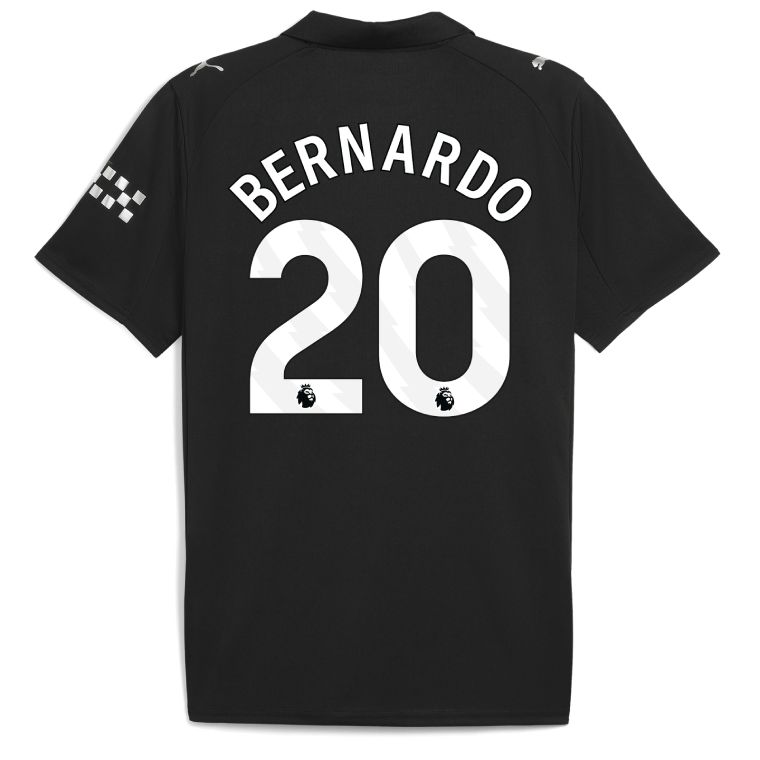 25-26 Manchester City Away BERNARDO 20 Jersey