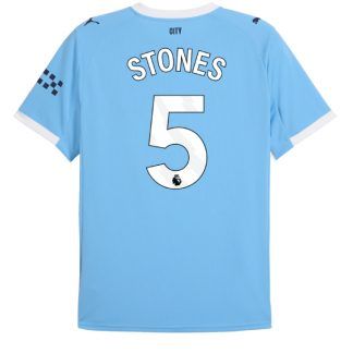 25-26 Manchester City Home STONES 5 Jersey