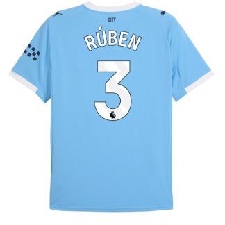 25-26 Manchester City Home RÚBEN 3 Jersey