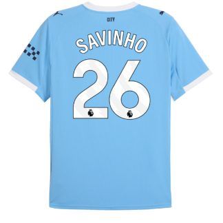 25-26 Manchester City Home SAVINHO 26 Jersey