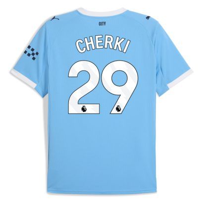 25-26 Manchester City Home CHERKI 29 Jersey