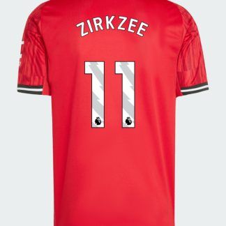 25-26 Manchester United Home ZIRKZEE 11 Jersey