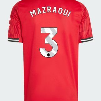 25-26 Manchester United Home MAZRAOUI 3 Jersey