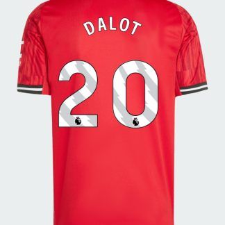 25-26 Manchester United Home DALOT 20 Jersey