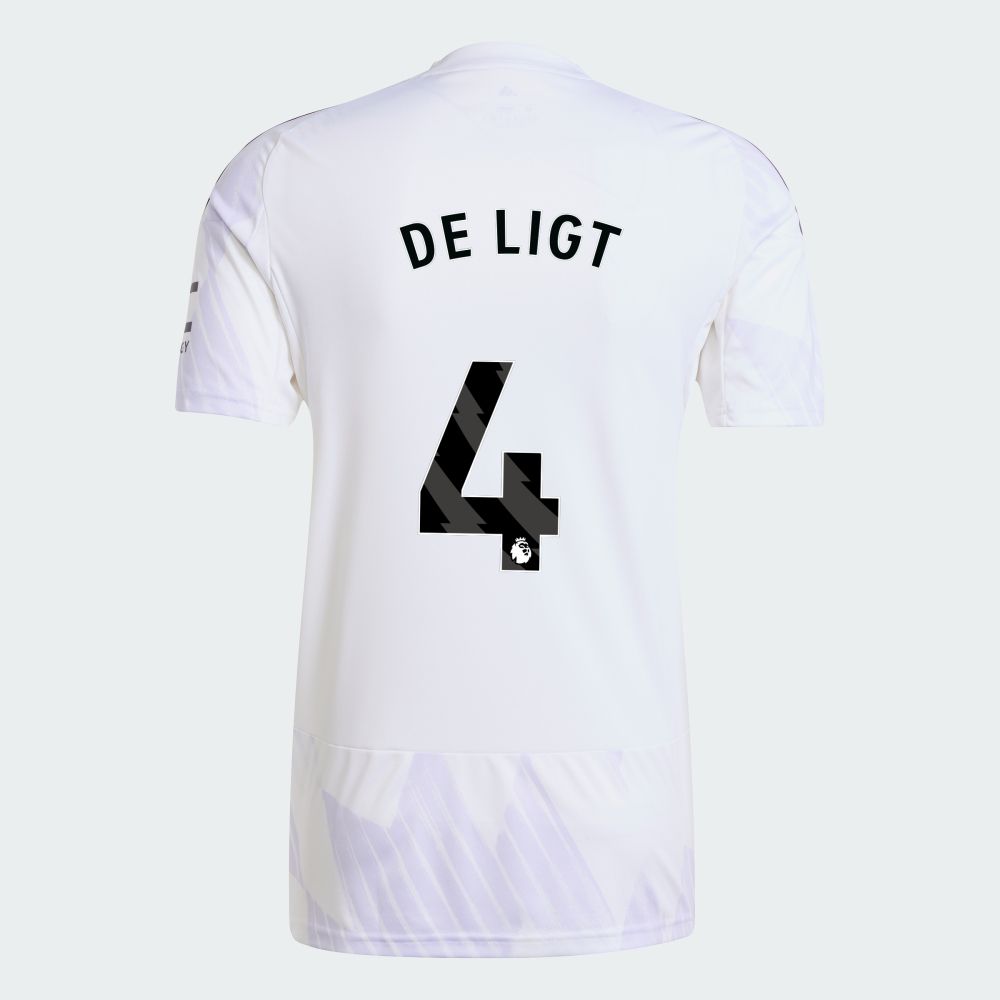 25-26 Manchester United Away DE LIGT 4 Jersey