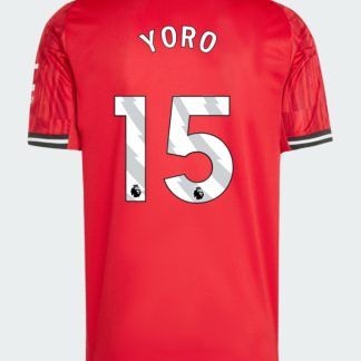 25-26 Manchester United Home YORO 15 Jersey