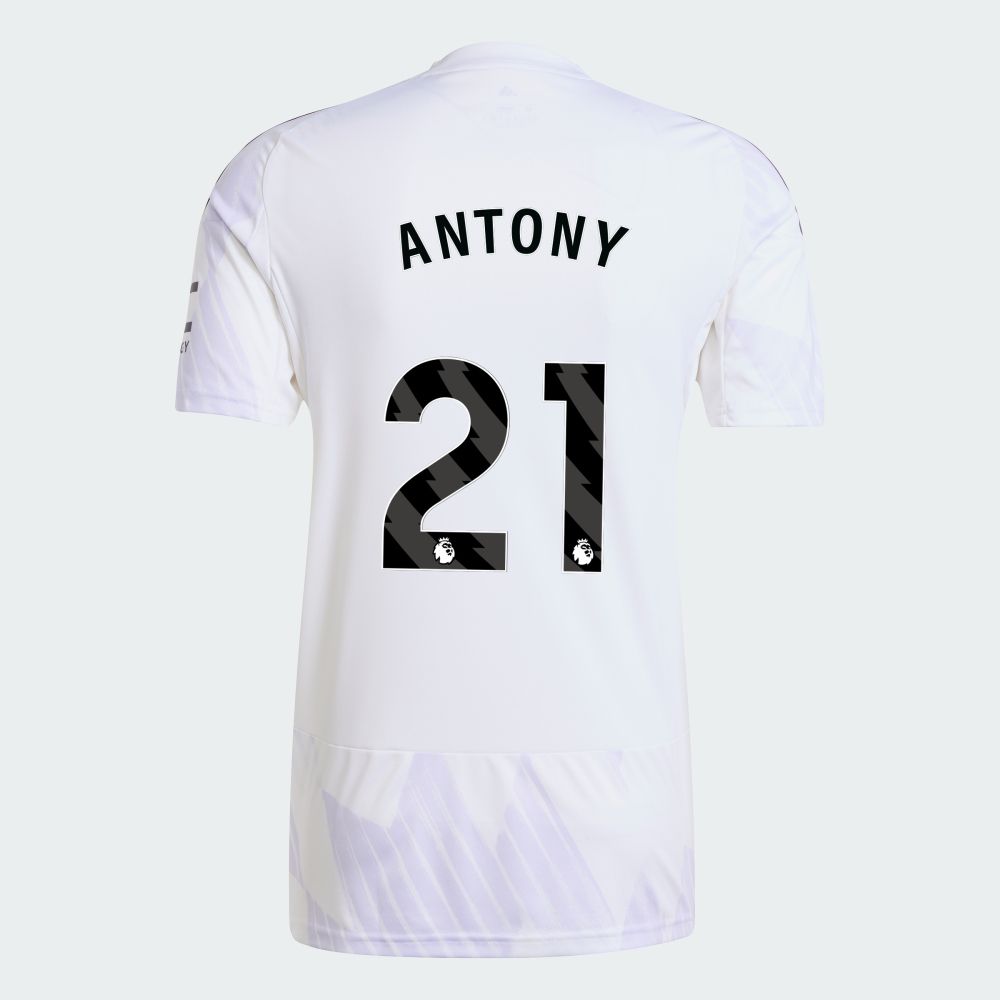 25-26 Manchester United Away ANTONY 21 Jersey