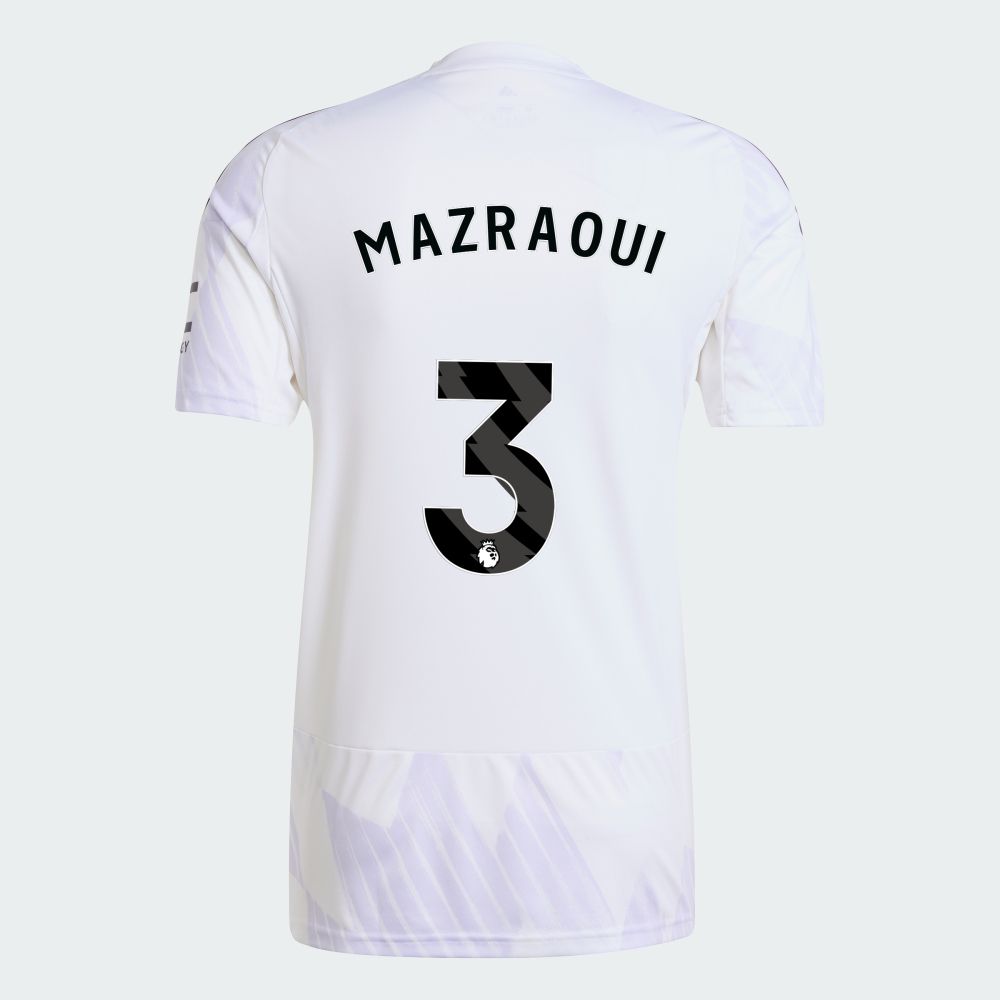 25-26 Manchester United Away MAZRAOUI 3 Jersey
