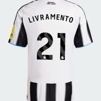 25-26 Newcastle United Home LIVRAMENTO 21 Jersey