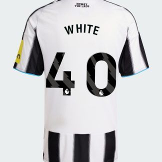 25-26 Newcastle United Home WHITE 40 Jersey