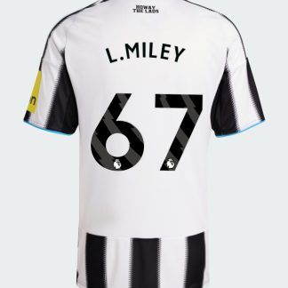 25-26 Newcastle United Home L.MILEY 67 Jersey
