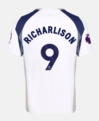 25-26 Tottenham Hotspur Home RICHARLISON 9 Jersey