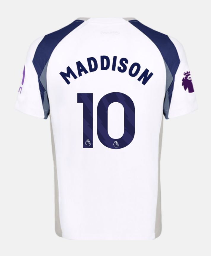 25-26 Tottenham Hotspur Home MADDISON 10 Jersey