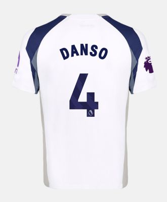25-26 Tottenham Hotspur Home DANSO 4 Jersey