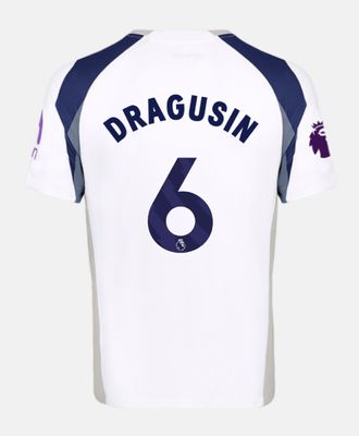 25-26 Tottenham Hotspur Home DRAGUSIN 6 Jersey