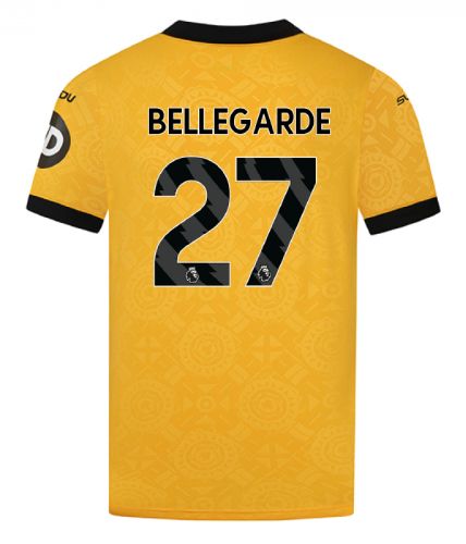 25-26 Wolves Home BELLEGARDE 27 Jersey