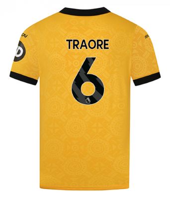 25-26 Wolves Home TRAORE 6 Jersey