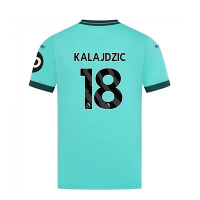 25-26 Wolves Away KALAJDZIC 18 Jersey