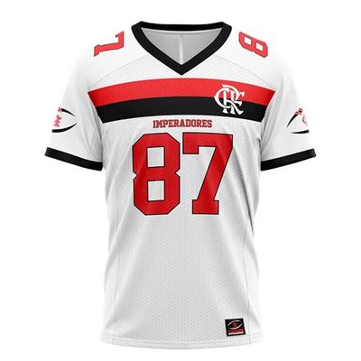 25-26 Flamengo Imperadores 2 Number 87 White Jersey