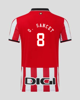 25-26 Athletic Bilbao O. SANCET 8 Home Jersey